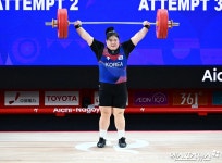 [오피셜] 한국 역도 첫 메달! 박혜정, 여자 86kg 이상급 은메달...AG 2회 연속 포디움 입성→중국 리원원은 金 (AG 현장)