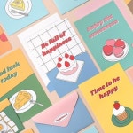 마그네틱 북마크 - 파스텔 5P | 자석 | 모노라이크 - 예스24