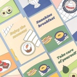 마그네틱 북마크 - 파스텔 5P | 자석 | 모노라이크 - 예스24