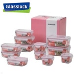 글라스락 밀폐용기 정사각4조 대용량세트02 | 밀폐용기 | 대양 - 예스24