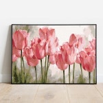 플레이어바웃 명화그리기 핑크 튤립 캔버스페인팅 DIY 유화그림 직장인취미 | 주식회사 스윔어바웃 - 예스24
