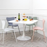 더조아가구 유니테이블 1000사각 화이트 식탁 라운드테이블... 라운드테이블 노트북테이블 카페용테이블 티테이블 업소용테이블 | 더조아 - 예스24