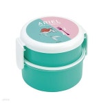 스케이터 인어공주 컬러즈 원형 2단 도시락(포크포함) | 직장인도시락 | 누리토이즈 - 예스24