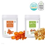 [한끼식당] 국내산 당근스낵 25gx3봉+양파스낵 25gx3봉 - 예스24