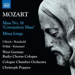 Christoph Poppen 모차르트: 미사 전곡 작품 1집 - 대관식 미사, 미사 롱가 (Mozart: Mass No.16 Coronation Mass, Missa longa)... 