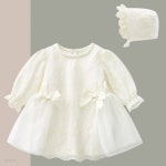 화이트오브제 아동 긴팔드레스보넷세트 204496 | 엠케이 - 예스24