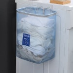 워시데이 메쉬 빨래바구니(블루) - YES24