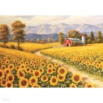 해바라기 농장 (캔버스) 보석십자수 40x50 | 주식회사 퍼즐사랑 - 예스24