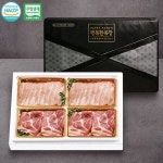 [행복한목장] 무항생제 한돈 목살500gx2팩+항정살500gx2팩 - 예스24