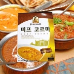 디케이식품 인디아게이트 비프 코르마 200g 냉동 - 예스24