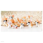 [포레스]고양이피규어세트오렌지 | 알파주식회사 - 예스24