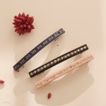 제이로렌 프랑스 수입 미니 슬림 큐빅 헤어핀 H0734 - YES24