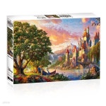 디즈니 미녀와야수 직소퍼즐 1000피스 호수 앞 피크닉 | 프렌즈 - 예스24