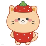 쥬시 프렌즈 딸기 (키링) 보석십자수 5x6.5 | 주식회사 퍼즐사랑 - 예스24