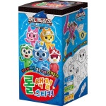 롤 색칠스티커 - 미니 특공대 애니멀트론 | 유아스티커 | 주식회사 퍼즐사랑 - 예스24