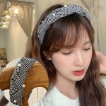 네무나 진주 체크 헤어밴드 머리띠 - YES24