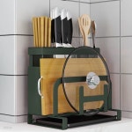 해피키친 도마 칼꽂이 수저통 도마거치대 칼블럭 | 비투비월드 - 예스24