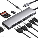 BOSSWIZ 9 in1 C타입 USB허브 | 주식회사 오케이마트 - 예스24