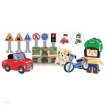 [스콜라스 본사직영] [안전한 생활] 교통 안전 - 안전 교육 입체퍼즐 키트 | 3D Puzzle | 만공 - 예스24