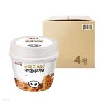 [농심]금돼지식당 돼지김치찌개면 254g x 4입 - 예스24