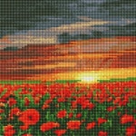 주식회사 영화사 빛나는 제국 | 빛나는 양귀비 들판 (캔버스) 보석십자수 30x30 | 보석십자수 | 주식회사 퍼즐사랑 - 예스24