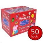 페파피그 원서 그림책 페이퍼백 50종 박스 세트 (레드) Amazing Peppa Pig Collection 50 Book Set - Red | Ladybird | Ladybird Books... 