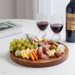 니코트 우드 홈바 샤퀴테리보드+와인잔 세트 3P - YES24