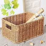 라탄짜임 사각 바구니(31x21cm) (내추럴) (마케팅전용) | 비투비월드 - 예스24