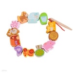 클래식월드 우든동물농장실꿰기13피스 교구 원목 - YES24