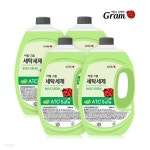 아토세이프 아임그램 베이직 그린 액체 세탁세제 2.5L 4개 - 예스24