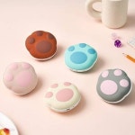 단미 고양이 발바닥 휴대용 USB 충전식 손난로 5000mAh 보조배터리 - 예스24