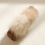 제이로렌 밍크 브라운 반묶음 자동헤어핀 H0924 - YES24