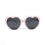 스쿨문구 네오텍스 하트 도트 안경 화이트 - 예스24