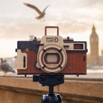 [WOODSUM / 우드썸] 핀홀카메라 레트로 원목입체퍼즐 카메라만들기 카메라DIY [실제로 사용하는 원목3D퍼즐] | 어거스트리(주) - 예스24