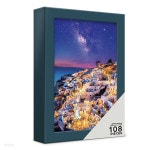 (알록퍼즐) 별밤의 산토리니 (미니108피스+액자케이스/AL108-14) - YES24
