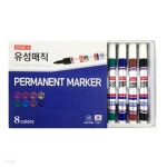 [동아] 유성매직세트(둥근닙8색) | 알파주식회사 - 예스24