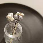 제이로렌 진주 세송이 큐빅 실핀 H0945 - 예스24