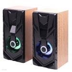 TGIC 게이밍 LED 우드 컴퓨터 PC 스피커 USB전원 볼륨리모콘 | 주식회사 오케이마트 - 예스24