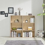 원목 와이드 3단책장 서재 거실 수납책장 - YES24