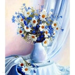 푸른 민들레 (패브릭) 보석십자수 20x30 | 주식회사 퍼즐사랑 - 예스24