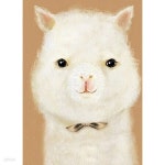 동물 라마 (패브릭) 보석십자수 20x30 | 주식회사 퍼즐사랑 - 예스24