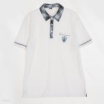 블루블랙체크카라 화이트 반팔 생활복 (성호중 해당) | 교복몰 - 예스24