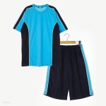 스카이블루_네이비 하복 체육복 세트 생활복 교복 학 - 예스24