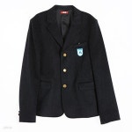 금장 3버튼 차콜 자켓 (성보고 해당) 교복자켓 교복 | 교복몰 - 예스24