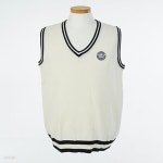 블랙 두줄라인 아이보리 조끼 (빛가온중) 교복조끼 교 | 교복몰 - 예스24