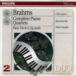 브람스 : 피아노 사중주 (Brahms : Complete Piano Quartets) (2CD) - Beaux Arts Trio - YES24