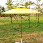 [엣모어]썬비치 2단 각도조절 파라솔(230cm) (옐로) (받침대 미포함) | 비투비월드 - 예스24