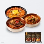 [단골집] 인기 10팩 혼합세트2 (육개장4팩+돼지찌개3팩+치즈부대찌개3팩) - 예스24