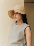 어클렛 여성 라탄 넓은 플로피 선바이저 햇 H008 BEIGE | 주식회사 빈크코퍼레이션 - 예스24