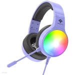 주식회사 퍼플카우랩 | GDEVIL G535 AURORA 가상 7.1채널 RGB 헤드셋 (퍼플) | 주식회사 브라보세컨즈 - 예스24